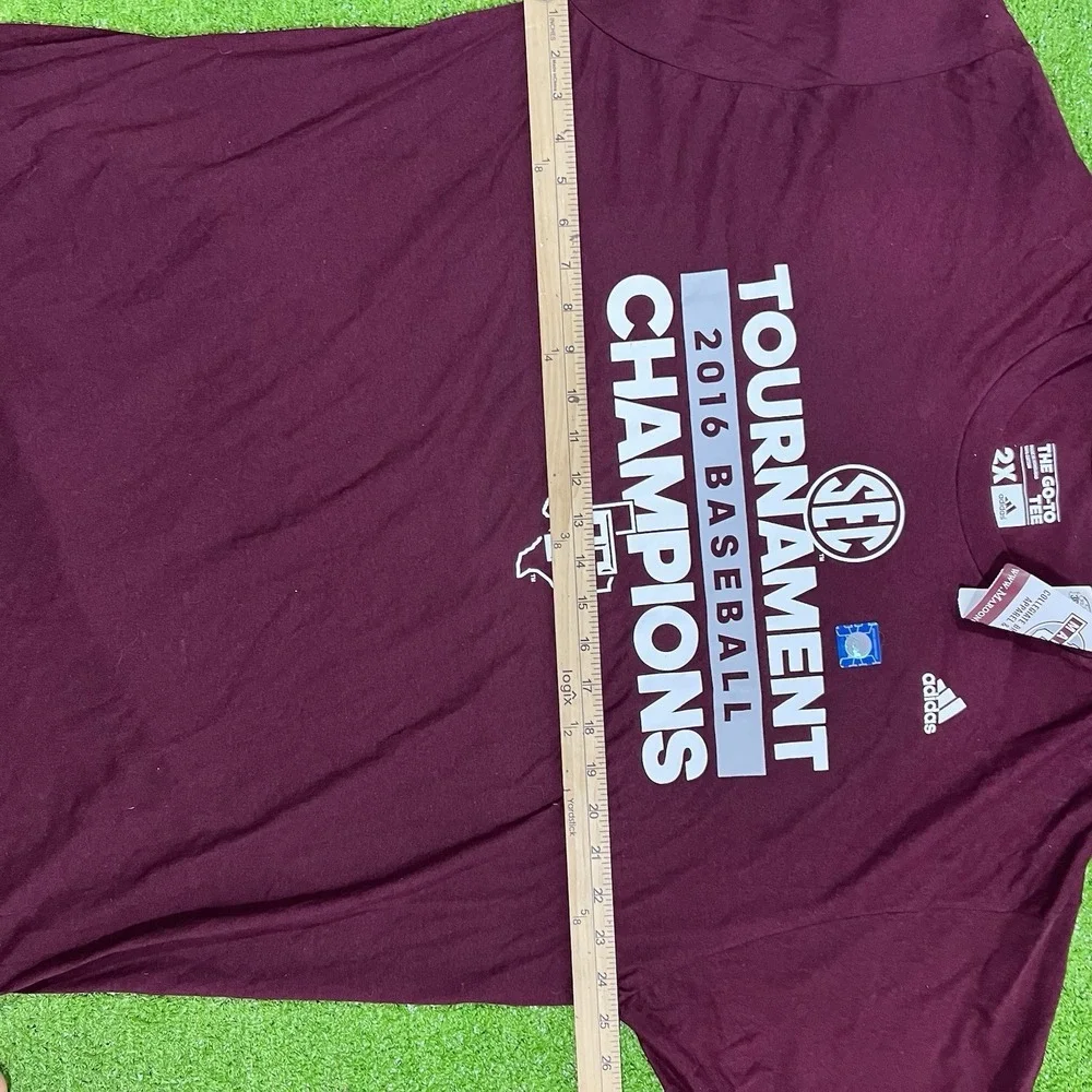 Texas A&M 2XL SEC champions shirt Aggie‎ baseball NWT Conference Champions Tee